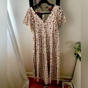 Old Navy Large Boho Flowy Floral Dress